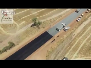 how asphalt is laid in australia