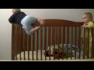 escape from baby's cradle